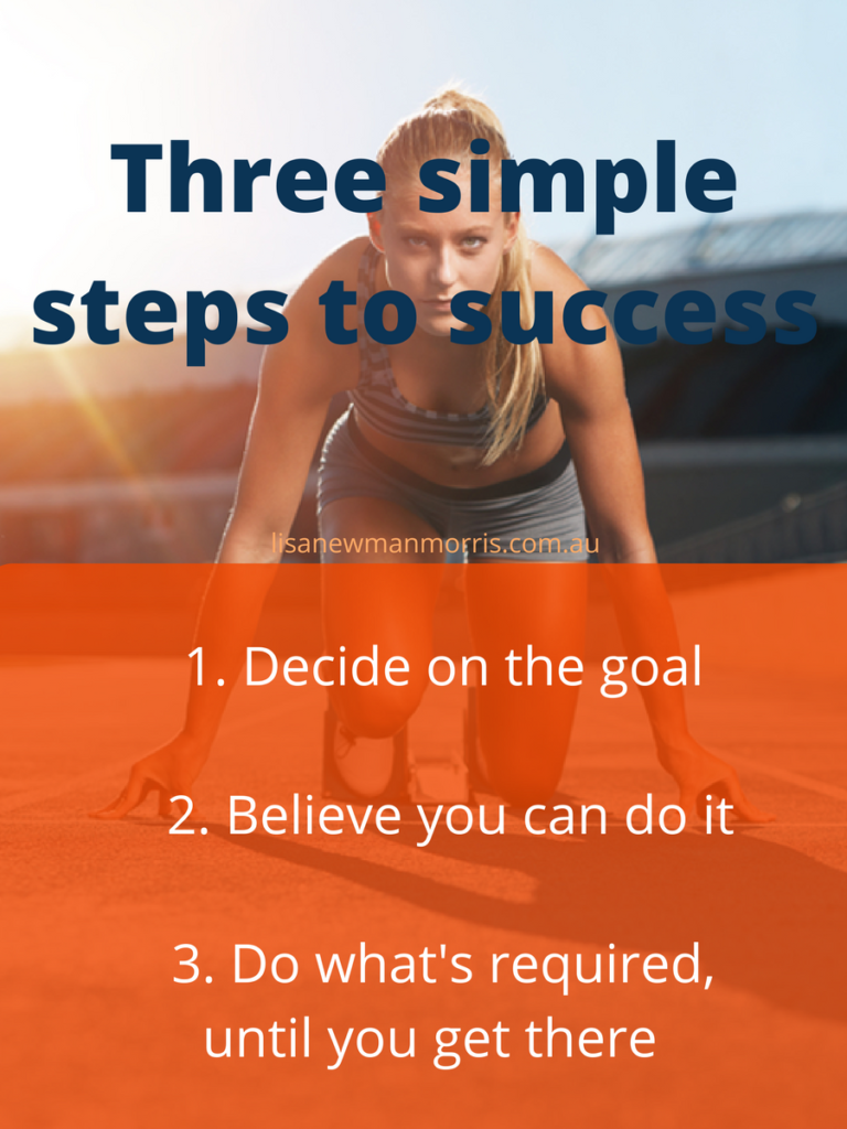 3 steps to success