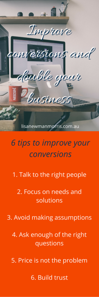 Improve conversions and double your business
