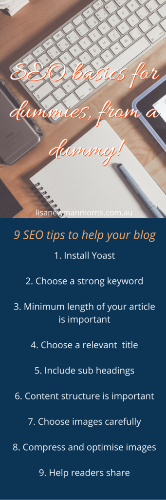 SEO basics for dummies from a dummy