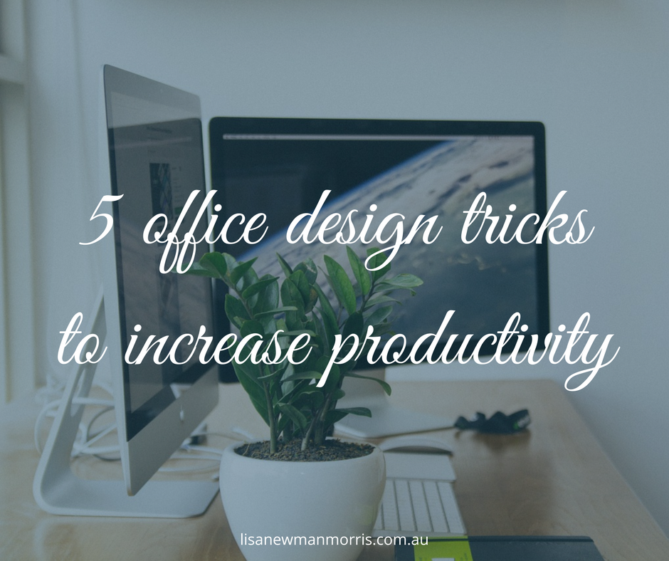 5 office design tricks to increase productivity