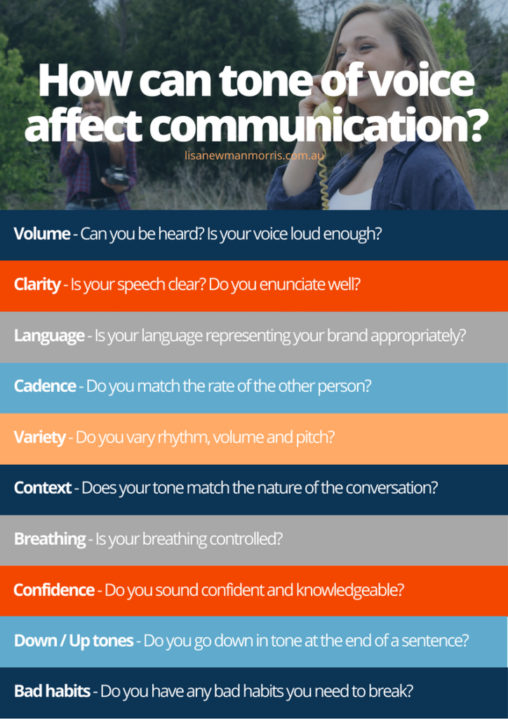 How can tone of voice affect communication_